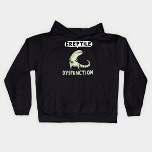 Ereptile Dysfunction Reptile Kids Hoodie